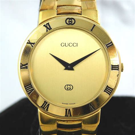 gold gucci watch 3300m|battery for Gucci watch price.